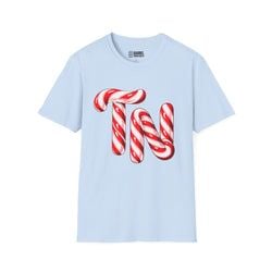 Similar Products – Tennessee TN Letter Candy Cane T-Shirt