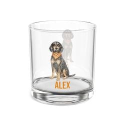 Similar Products – Bluetick Coonhound Watercolor Custom Rocks Glass