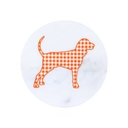 Similar Products – Coonhound Gingham Marble Coaster