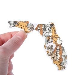 Similar Products – Florida Dog Pattern Sticker