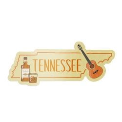 Similar Products – Tennessee Guitar and Whiskey Sticker