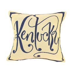 Similar Products – Pale Yellow Kentucky Word Pillow