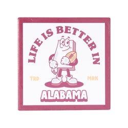 Similar Products – Life is Better in Alabama Ceramic Coaster