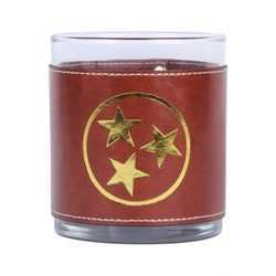 Similar Products – Gold Tri Star Faux Leather Rocks Glass
