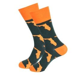 Similar Products – Florida Shape Green/Orange Socks