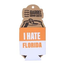 Similar Products – Orange/White I Hate Florida Can Cooler