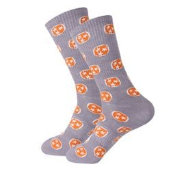 Similar Products – Grey/Orange Tennessee Tri Star Ribbed Socks