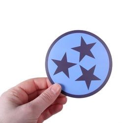 Similar Products – Blue Tri Star Sticker
