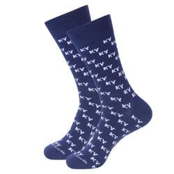 Similar Products – Navy KY Letters Socks