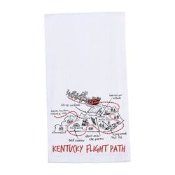Similar Products – Kentucky Christmas Flight Path Tea Towel