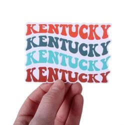 Similar Products – Stacked Kentucky Words Sticker