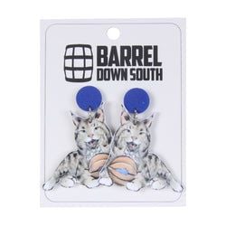 Similar Products – Sitting Wildcat With Basketball Acrylic Earrings