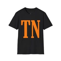 Similar Products – Tennessee TN Letter Orange Print T-Shirt