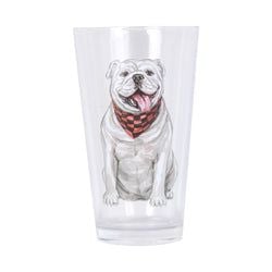 Similar Products – Watercolor Bulldog Pint Glass