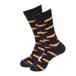 Similar Products – Black/Orange Tennessee Shape Socks