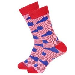 Similar Products – Red White and Blue Stripe Kentucky Socks