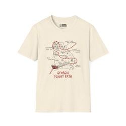 Similar Products – Christmas Georgia Flight Path T-Shirt