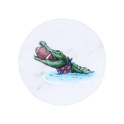 Similar Products – Florida FL Spirit Swimming Football Gator Marble Coaster