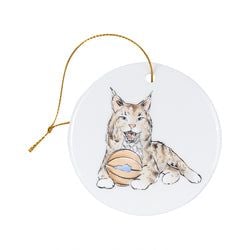 Similar Products – Wildcat With Basketball Ceramic Ornament