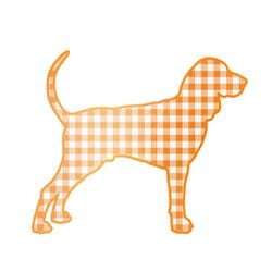 Similar Products – Gingham Bluetick Coonhound Dog Sticker