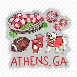 Similar Products – Athens GA Clear Sticker