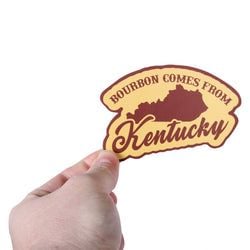 Similar Products – Bourbon Comes From Kentucky Script Sticker