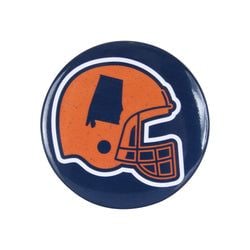 Similar Products – Football Helmet State of AL Button Pin