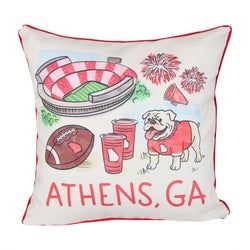 Similar Products – Athens Georgia Icons Gingham Pillow