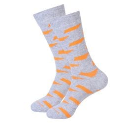 Similar Products – Grey/Orange Tennessee Shape Socks