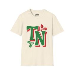 Similar Products – Red and Green Festive TN Letter T-Shirt