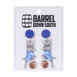 Similar Products – Standing Wildcat With Basketball Acrylic Earrings