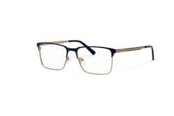 Dunkelblau–Hellbraun