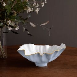 Periwinkle & White