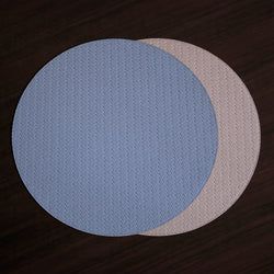 Slate Blue & Tan Brown