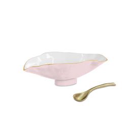 Color – Camellia, White & Gold