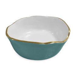 Turquoise & White
