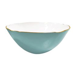 Turquoise & White