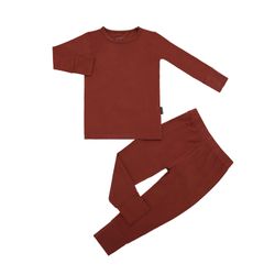 Solid Colors & Ribbed Bamboo Collection – Rust
