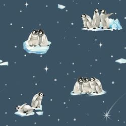 Prints – Penguin Night Sky