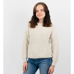 Adult Knit Sweater Collection – Oat Speckled