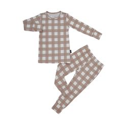 Taupe Plaid