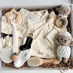Color – Little Lambs Kimono Set