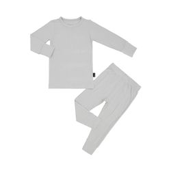 Solid Colors & Ribbed Bamboo Collection – Ribbed Silver Cloud