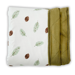 Pattern / Color – Pine Cones / Basil