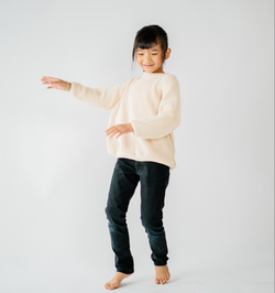 Belan J Kids Knit Sweater - Cream Belan J Kids Knit Sweater - Cream