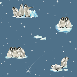 Pattern – Penguin Night Sky
