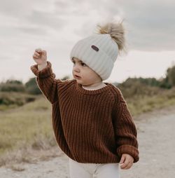 Belan.J Kids Chunky Knit Sweater - Ginger Belan.J Kids Chunky Knit Sweater - Ginger