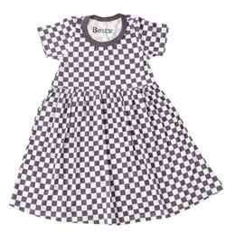 Print – Charcoal Checks