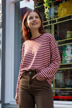 BORDEAUX/PINK