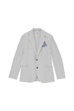 【新品】JIM THOMPSON アイボリー （ホワイト）テーラードジャケット 2025年度生産分 年末頃の入荷予定です】＜WASH＞フリー